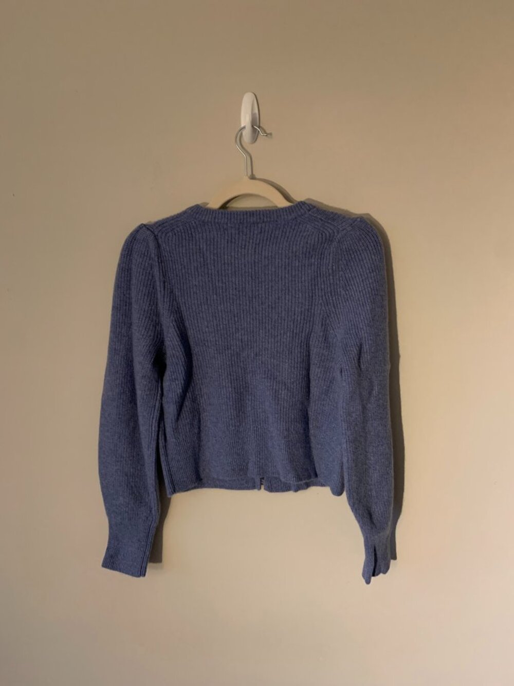 JCrew Cashmere puff-sleeve cardigan sweater - Picture 5 of 5
